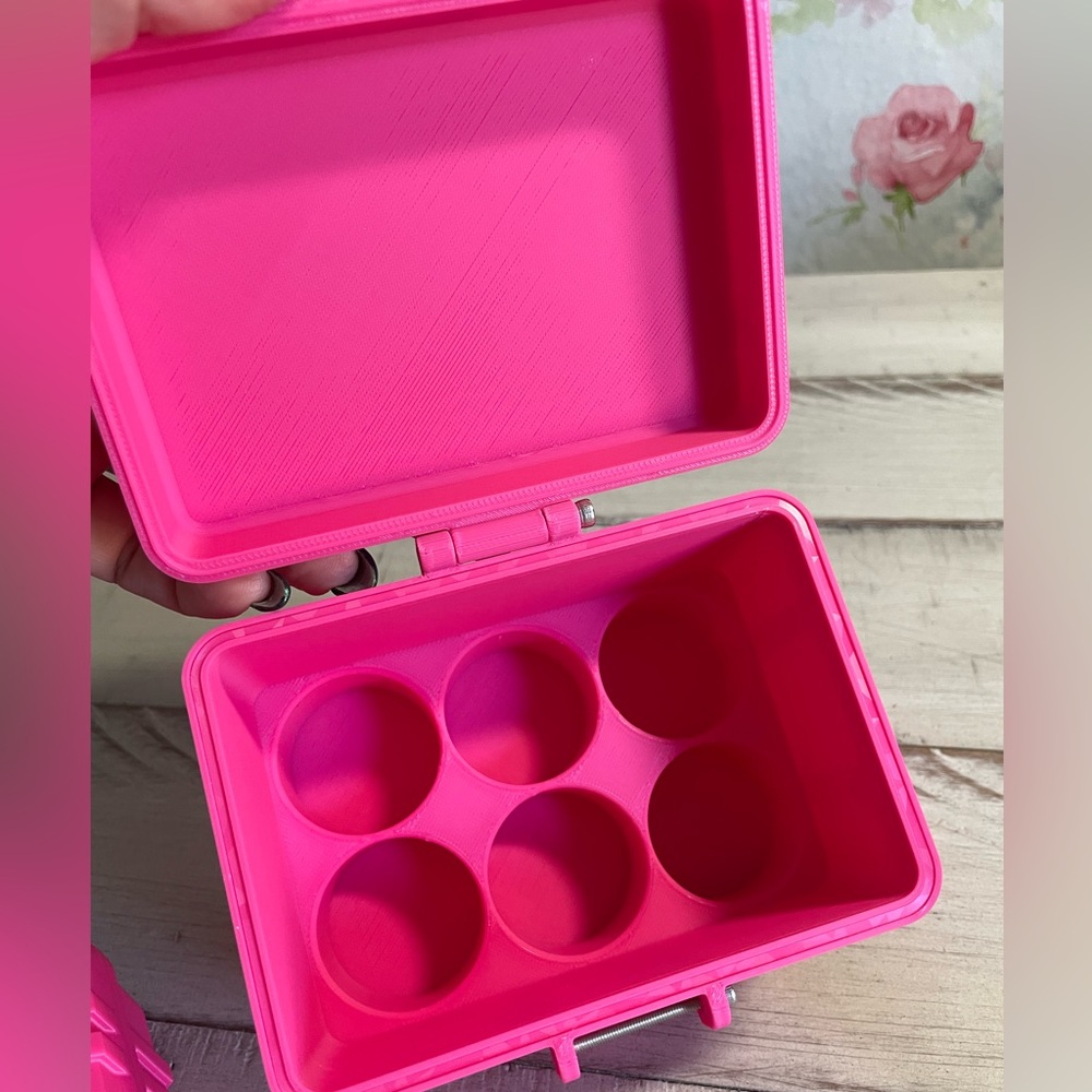 Bacteriostatic Water Multi 6 case holder fits 20ml/30ml bottles, 3ml case